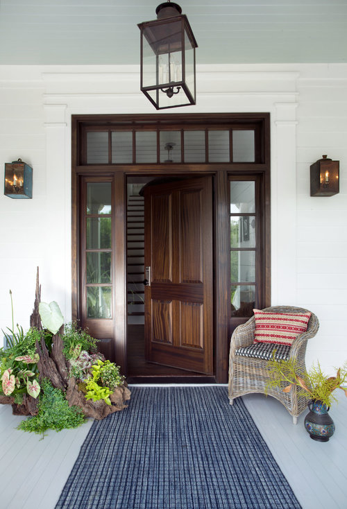 Succulent Garden + Earthy Doorway